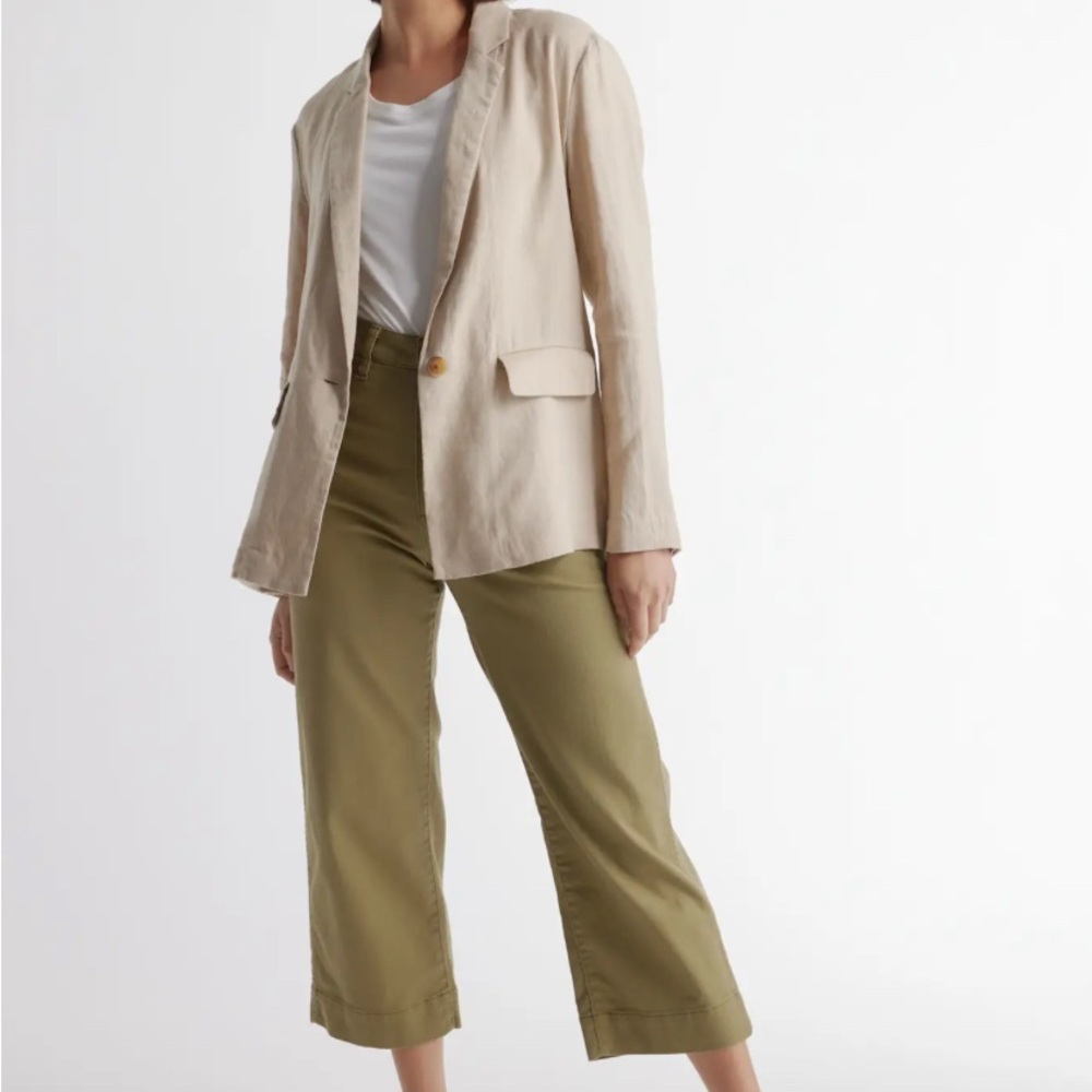 Quince 100% European Linen Blazer